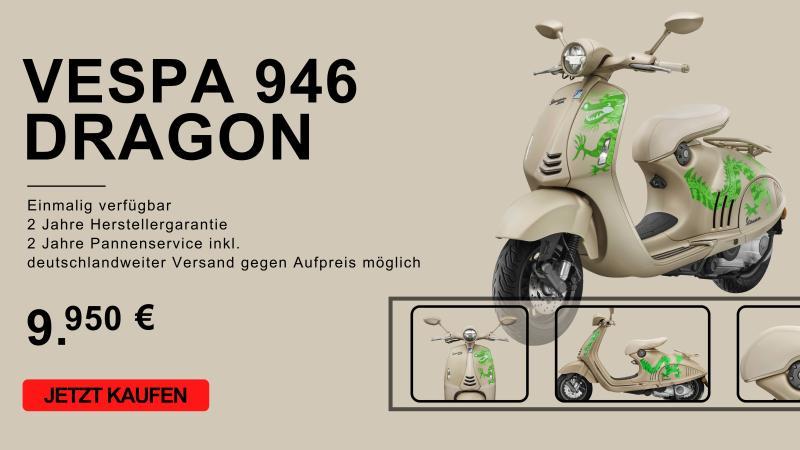 Vespa Dragon: Das limitierte Meisterwerk